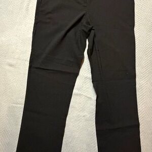 Lane Bryant Black Straight Leg Pants